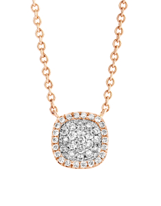 Colier Tirisi Jewelry Milano aur 18 kt cu diamante TP9154D-P, 001, bb-shop.ro