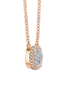 Colier Tirisi Jewelry Milano aur 18 kt cu diamante TP9154D-P, 002, bb-shop.ro
