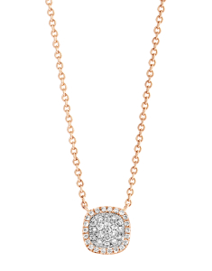 Colier Tirisi Jewelry Milano aur 18 kt cu diamante TP9154D-P, 02, bb-shop.ro