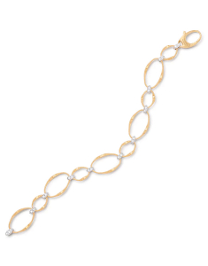 Bijuterii de lux dama, Bratara Marco Bicego Marrakech Onde aur 18 kt cu diamante BG783-B2-YW, bb-shop.ro
