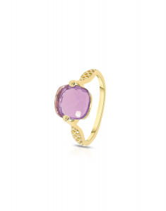 Bijuterii, Inel aur 14 kt cu ametist ZR3547Y-AMT, bb-shop.ro