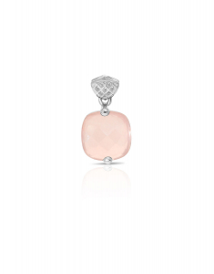 Bijuterii, Pandantiv aur 14 kt si cuart roz ZP3547W-RQ, bb-shop.ro