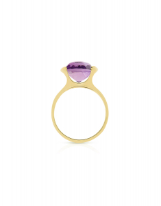 Bijuterii, Inel aur 14 kt cu ametist ZR3802Y-AMT, bb-shop.ro