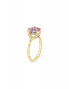 Bijuterii, Inel aur 14 kt cu ametist ZR3801Y-AMT, bb-shop.ro