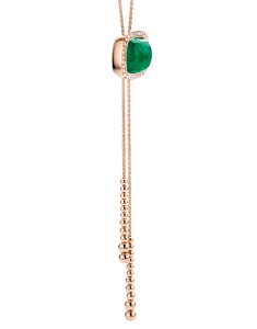 Colier Tirisi Jewelry Amsterdam aur 18 kt cu smarald si diamante TN2095EM-P, 001, bb-shop.ro