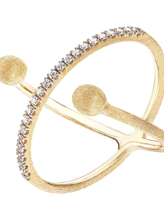 Bijuterii NANIS GOLD, Inel Nanis Dancing in The Rain Elite aur 18 kt cu diamante AS8-583-Y, bb-shop.ro