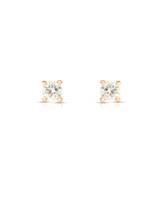 Cercei aur 18 kt punto luce cu diamante OR001-P-0.60CT, 001, bb-shop.ro