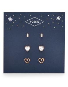 Cercei Fossil All Stacked Up stud set JGFTSET1056, 001, bb-shop.ro