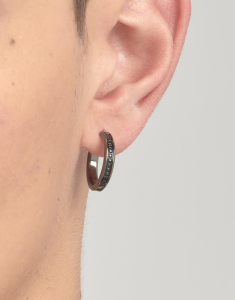 Cercei rotunzi barbatesti, Cercel Brosway Ink BIK122, bb-shop.ro