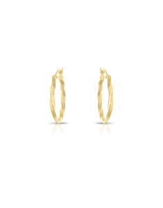 Bijuterii BIJUTERII AUR 14 KT, Cercei aur 14 kt rotunzi MLI00369Y-20MM, bb-shop.ro