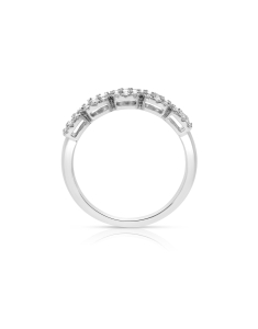 Inele baguette aur, Inel 365 Love aur 14 kt baguette cu diamante HE52459R-WD4WN, bb-shop.ro