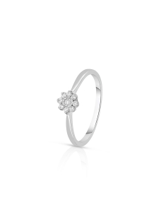 Inel de logodna 365 Love aur 14 kt floare cu diamante FI51705Q-WD4WN, 02, bb-shop.ro
