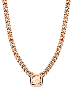Colier Tirisi Jewelry Milano Tre aur 18 kt cu diamante si smarald TN2155-1EM-P, 001, bb-shop.ro