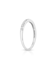 Bijuterii VIDA, Inel Vida aur 18 kt half eternity cu diamante 11046Q-WD8WT, bb-shop.ro