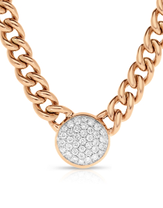 Colier Tirisi Jewelry Amsterdam aur 18 kt cu diamante TN2161D-P, 001, bb-shop.ro