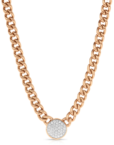 Colier Tirisi Jewelry Amsterdam aur 18 kt cu diamante TN2161D-P, 02, bb-shop.ro