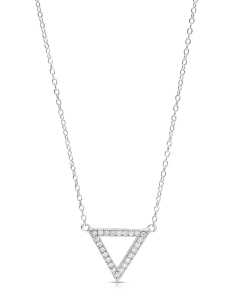 Colier argint 925 cu triunghi si cubic zirconia R0A5CV001500LAFB0, 02, bb-shop.ro
