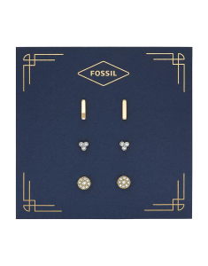 Cercei Fossil All Stacked Up stud set JF04319SET, 001, bb-shop.ro