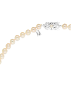 Colier Mikimoto Basic aur 18 kt cu perle de cultura U65716W-PW, 002, bb-shop.ro