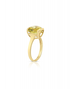 Bijuterii, Inel aur 14 kt si cuart galben ZR3300Y-GGQ, bb-shop.ro