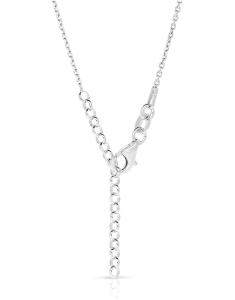 Colier argint 925 cu perle si semiluna CLT9579-RH-W, 002, bb-shop.ro