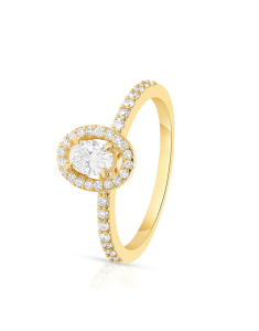 Inel de logodna aur 14 kt halo pave cu diamante RG103892-30-214-Y, 02, bb-shop.ro