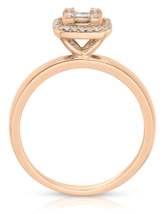 Inel de logodna aur 14 kt baguette cu diamante RG103882-314-P, 002, bb-shop.ro