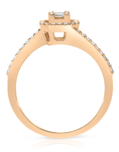 Inel de logodna aur 14 kt baguette pave cu diamante RG101986-314-P, 002, bb-shop.ro