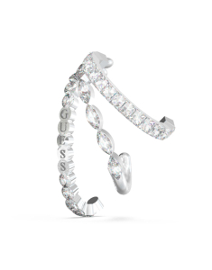 Cercei Guess Crazy Earring cuff si cristale JUBE03296JWRHT-U, 02, bb-shop.ro