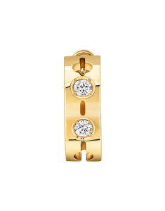 Cercei Dinh Van Pulse aur 18 kt cu diamante 828711U-Y, 001, bb-shop.ro