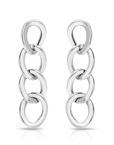 Bijuterii lungi dama argint, Cercei argint 925 stud lung DB183-0R-RH, bb-shop.ro