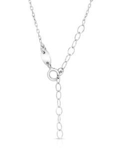 Bijuterii rolo, Colier argint 925 si cristale 32556AG-RH-C, bb-shop.ro