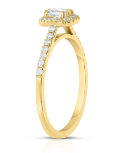 Inele CRIERI, Inel Crieri Allure aur 18 kt cu diamante AFSALK030WV2130, bb-shop.ro