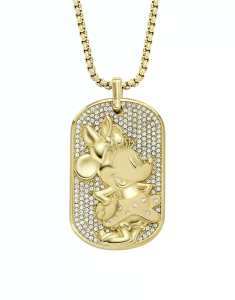 Colier Fossil x Disney Minnie Mouse Dog Tag JF04625710, 02, bb-shop.ro