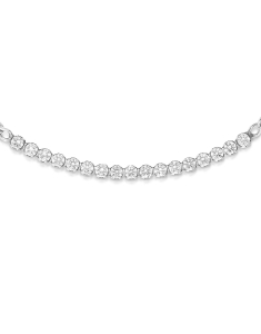 Bijuterii, Bratara argint 925 semitennis si cubic zirconia BRN34271-RH-W, bb-shop.ro
