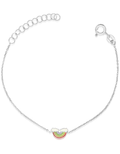 Bratari copii argint, Bratara copii Maribelle argint curcubeu si email PSBK0094-RH-MCL, bb-shop.ro