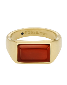 Inel Fossil All Stacked Up cu agat JF04605710, 001, bb-shop.ro