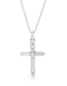 Bijuterii de lux dama VALENTINA CALLEGHER, Colier Valentina Callegher aur 18 kt cruce cu diamante 10014-W, bb-shop.ro