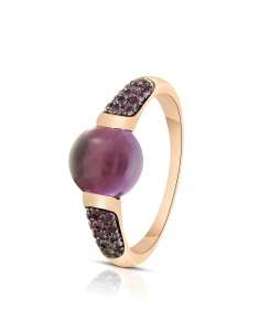 Inel Inel Peroni&Parise Kamala aur 14 kt cu ametiste KAM-A03AM, 02, bb-shop.ro