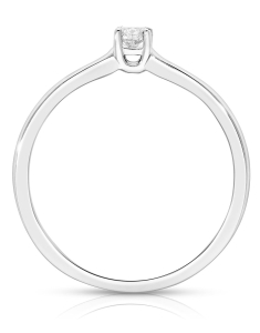 Inel de logodna aur 14 kt solitaire cu diamant RG082850-10-114-W, 002, bb-shop.ro
