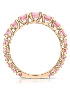 Inel Crieri Elegance aur 18 kt cu safire roz ARIELK150SP3100, 002, bb-shop.ro