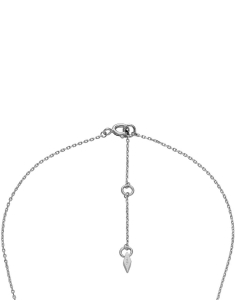 Bijuterii rolo, Colier Fossil argint cu infinit JFS00632040, bb-shop.ro