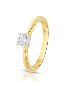 Inel de logodna aur 18 kt solitaire cu diamant EU17294RR0050-Y, 02, bb-shop.ro