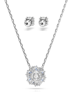 Set bijuterii Swarovski Idyllia floare 5685437, 001, bb-shop.ro