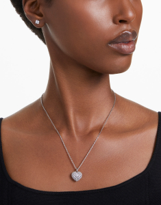 Set bijuterii Swarovski Hyperbola inima si perle 5684383, 004, bb-shop.ro