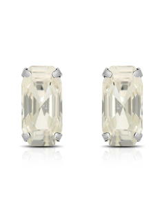 Bijuterii stud argint, Cercei argint 925 stud si cristale 33130AG-RH-C, bb-shop.ro