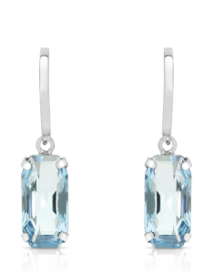 Cercei argint 925 stud lung si cristale bleu 32956AG-RH-A, 001, bb-shop.ro
