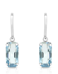 Cercei Cercei argint 925 stud lung si cristale bleu 32956AG-RH-A, 001, bb-shop.ro