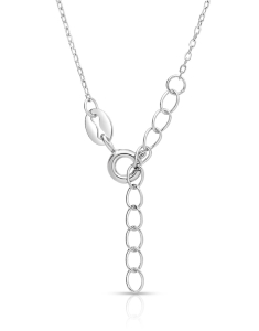 Coliere cubic zirconia, Colier argint 925 si cubic zirconia negru TS0122-CH-BKW, bb-shop.ro