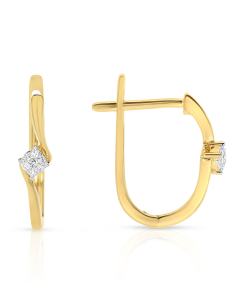 Cercei Cercei Vida aur 18 kt cu diamante 17304W-WD8YT, 02, bb-shop.ro